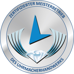 Zertifizierter Meisterbetrieb des Uhrmacherhandwerks